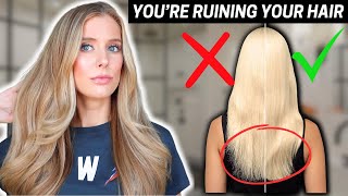 10 Things I’d NEVER Do To My Hair Again… How To Grow Healthy Hair [upl. by Bethena532]