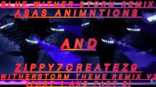 Blue wither storm remix  WitherStorm Theme Remix V2 Part 1 and Part 2 [upl. by Eteragram774]