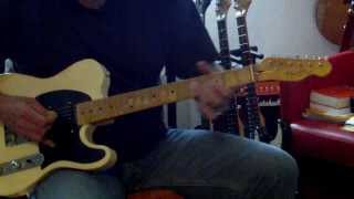 Fender Nashville Custom Tele  Hey Joe Solo Cover [upl. by Secrest]