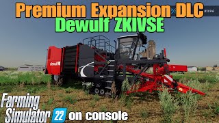 DEWULF ZKIVSE Included with Premium Expansion DLC on FS22 [upl. by Pahl605]