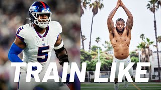 Giants Linebacker Kayvon Thibodeauxs Explosive NFL Workout  Train Like  Mens Health [upl. by Eilata]