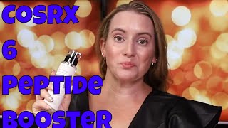 Cosrx Skincare 🆕 The 6 Peptide Booster Serum Review amp Best Directions on How to Use This Booster [upl. by Curnin786]