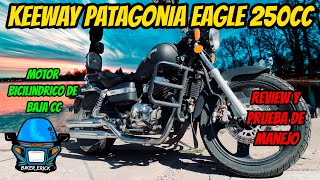 Keeway Patagonian Eagle 250cc Estilo Clásico Potencia Imparable 🦅🏍️ [upl. by Ameg]