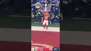 The FINAL play of the last 5 Super Bowls nfl shorts chiefs [upl. by Ayhay]