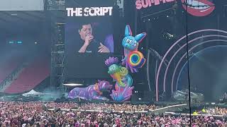 The Script  Breakeven Live Hampden Park Glasgow 29062024 [upl. by Dinny]