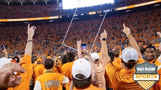 Recapping Tennessee footballs victory over Alabama [upl. by Nonie548]