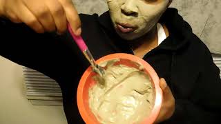 Aztec Secret Indian Healing Clay mask Tutorialor something [upl. by Risa]