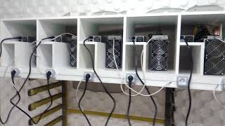 Antminer Z15 and Innosilicon A10 Pro 8 Gb Pirate Chain ARRR ETH Mining [upl. by Rushing529]