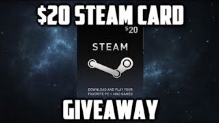 STEAM GIFT CARD GIVEAWAY THANKS FOR 2K SUBSCRIBERS [upl. by Meng]