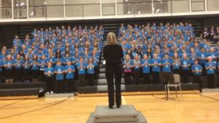 The Bare Necessities Combined 6th grade choirs [upl. by Esil]