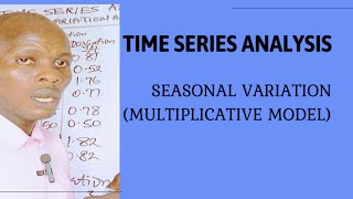 Time Series Analysis Seasonal Variation StatisticsQuantitative AnalysisPerformance Management [upl. by Keyes]