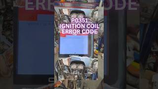 P0351 IGNITION COIL ERROR CODE  BAJAJ CT 100 BS6  shorts trending bikeelectrician [upl. by Obellia]