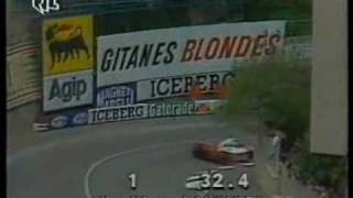 Ayrton Senna Monaco 1991 Pole Lap [upl. by Kalfas]