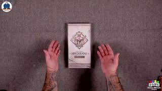 UNBOXING HIPPOCRATES AGORA Hippocrates Expansion  Board Game  indabox  EssenSpiel23 [upl. by Naffets370]