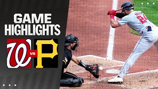 Nationals vs Pirates Game 1 Highlights 9724  MLB Highlights [upl. by Eelrehpotsirhc624]