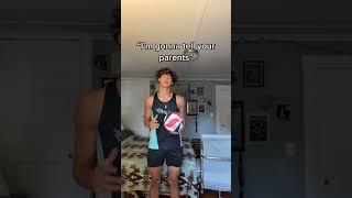 If You have a Parent for a Coach… you’re COOKED🤝😭 volleyball athlete funny [upl. by Court]