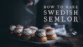 How to make Swedish Semlor  Swedish Semla Recipe [upl. by Atinehc]