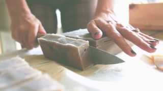 Cold Process Vanilla Bean Latte Soap In The Making [upl. by Corder]