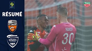 FC LORIENT  NÎMES OLYMPIQUE 3  0  Résumé  FCL  NO  20202021 [upl. by Hill]