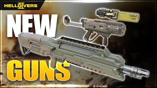 Helldivers 2 New Weapon Gameplay amp Customization With Update [upl. by Llenrub330]