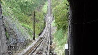 Le funiculaire de St Hilaire du Touvet Isère France [upl. by Aimo]