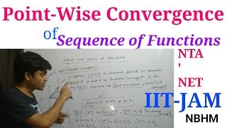 Convergence of Sequence of FunctionsPointWise ConvergenceCsirNTA NETIITJAMNBHMBSCMSC Maths [upl. by Gauntlett]