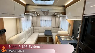 Pilote P 696 Evidence  2023 🦊 Hecksitzgruppe und Hubbett [upl. by Onitnelav]