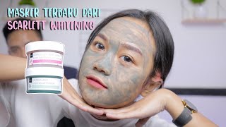 Masker Dari Scarlett Whitening Herbalism Mugwort Mask  Seriously Soothing amp Hydrating Gel Mask [upl. by Lasky]