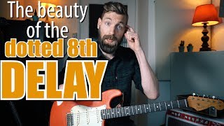 The dotted 8th note delay trick [upl. by Ynaffyt]