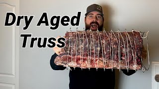 Steakager Pro 40  Dry Aging Boneless Ribeye How to Truss onto The Rack [upl. by Iahs]