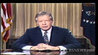 CBS News archives Carters famous quotmalaise speechquot [upl. by Aracaj]