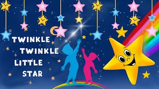 Baby Sensory Twinkle Twinkle Little Star  Sensory Star Journey  Nursery Rhymes  PeekABooBaby [upl. by Gurl798]