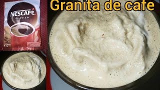 GRANITA DE CAFE CASERO [upl. by Jacquie867]