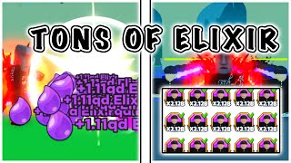 How To Get TONS Of Elixir Full Team Of SecretMythical Units Anime Punching Simulator Update 13 [upl. by Mayhew924]