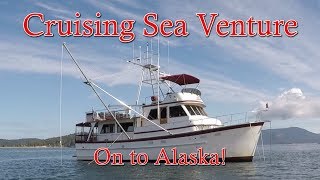 Leaving Puget Sound aboard our liveaboard Trawler on the way to Alaska  Cruising Sea Venture EP 26 [upl. by Cl]