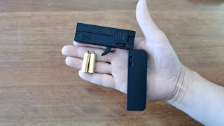 LifeCard 22 WMR Toy Gun Unboxing 2023  Folding Pocket Pistol [upl. by Atiuqehs]