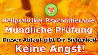 Heilpraktiker Psychotherapie Mündliche Prüfung  Diese FRAGEN werden dir im GESUNDHEITSAMT gestellt [upl. by Annasor]