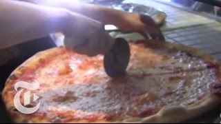 Brooklyn Guy Makes Pizza Pies Fly  Street Takes  The New York Times [upl. by Ellatsyrc101]