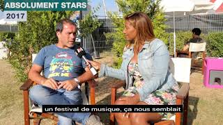 Extrait archives M6 Video Bank  Solidays  ITW Luc Barruet Absolument Star  2017 [upl. by Iadam677]