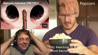 My Reaction To Markiplier Food related vids Reaction Week 3 Ep 4 [upl. by Innavoj]