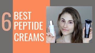 MY TOP 6 PEPTIDE CREAMS DRUGSTORE amp HIGH END DR DRAY [upl. by Edvard540]