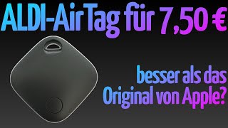 Maginon Smart Tag Pro ALDIAirTag für 750 € besser als das Original von Apple [upl. by Tudela]