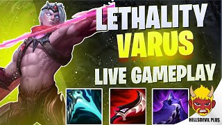 Lethality Varus Is STILL BROKEN  Wild Rift HellsDevil Plus Gameplay [upl. by Ainezey147]