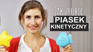 DIY  Jak zrobić piasek kinetyczny 1  Zaradni Rodzice [upl. by Arlina]