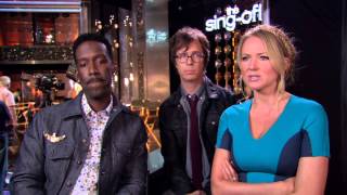 The Sing Off Season 4 Judges Ben Folds amp Shawn Stockman Interview  ScreenSlam [upl. by Setsero]