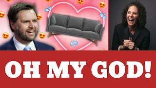 FUNNY JD Vance Did What with a Couch [upl. by Eityak486]