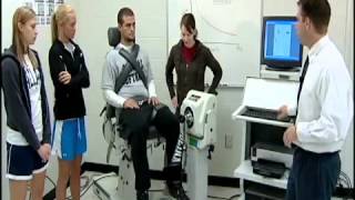 Isokinetic muscle testing using the Biodex System 4 [upl. by Dloraj]