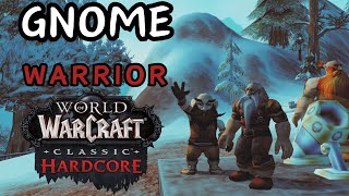 World of Warcraft Classic Hardcore  2  Gnome Warrior  Kharanos Tips [upl. by Ayekram]