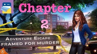 Adventure Escape Framed for Murder Chapter 2 Walkthrough Guide amp Gameplay by Haiku Games [upl. by Rosario]