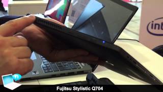 Fujitsu Stylistic Q704 ITA [upl. by Ynnhoj511]